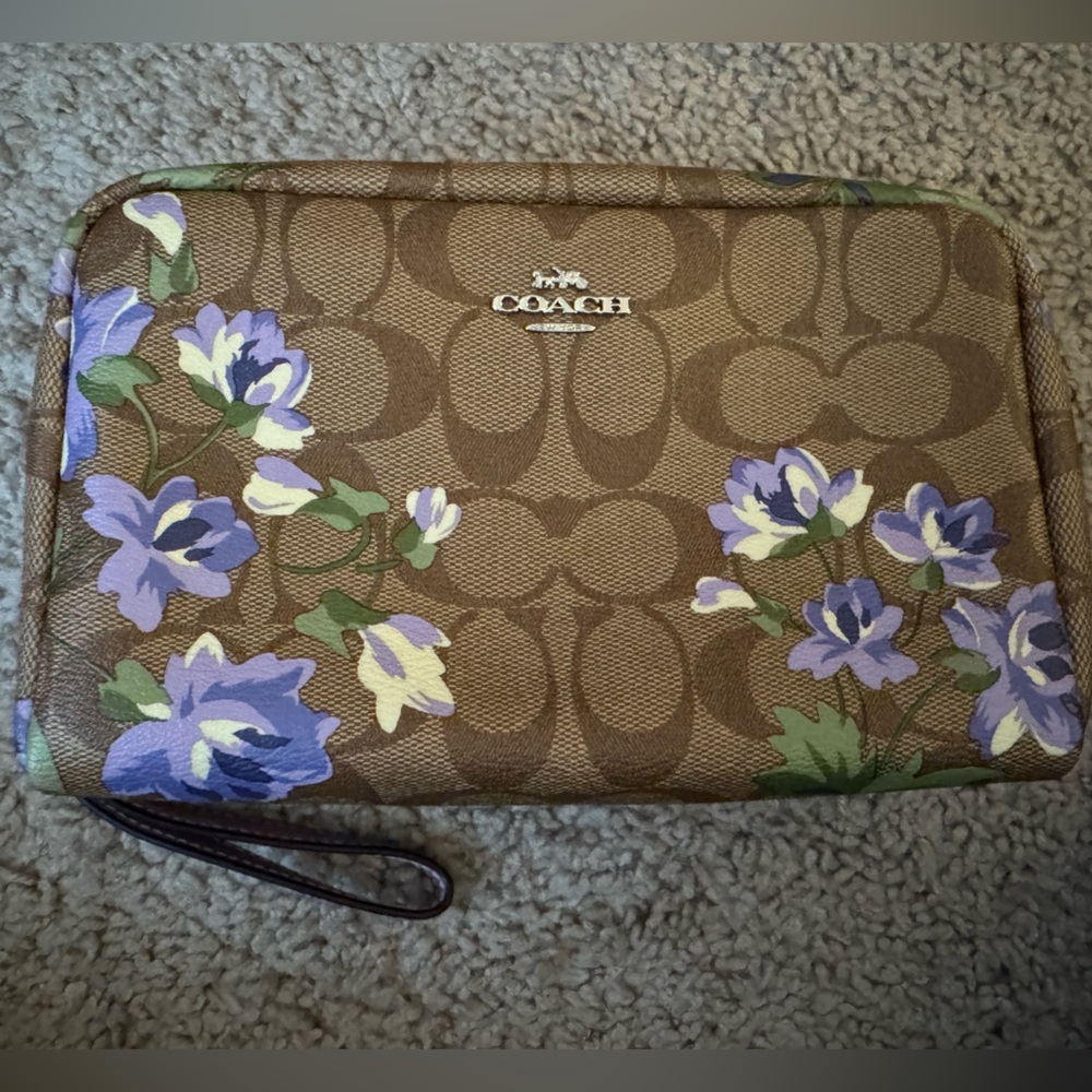 Coach Wristlet/Makeup Bag - Like New